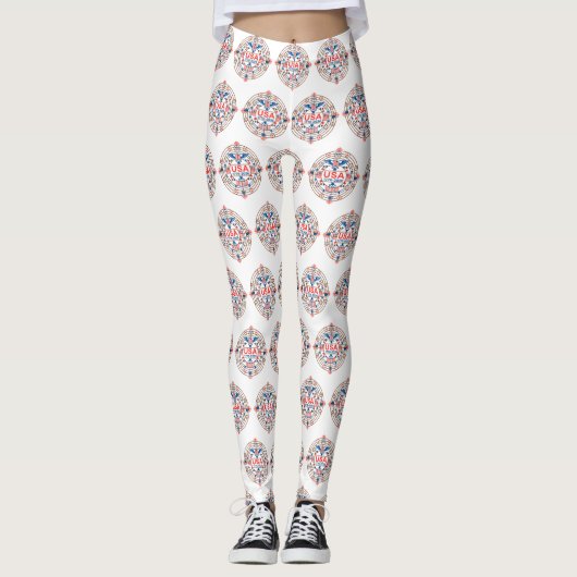 USA 1776-2026 LEGGINGS (Voorkant)