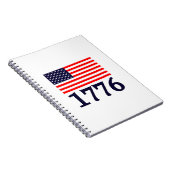 USA 1776 NOTITIEBOEK (Rechterzijde)