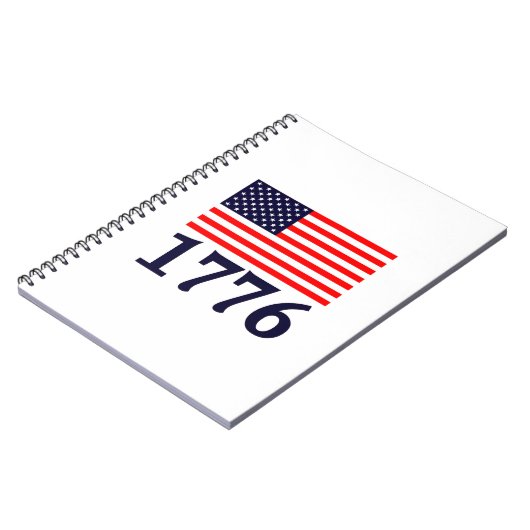 USA 1776 NOTITIEBOEK (Linkerzijde)