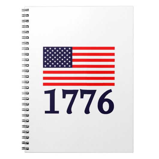 USA 1776 NOTITIEBOEK (Voorkant)