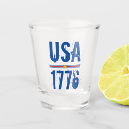 USA 1776 Patriotic Shot Glas