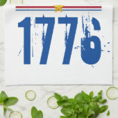 USA 1776 Patriotic Theedoek (Gevouwen)