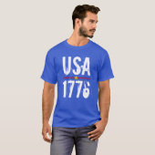 USA 1776 T-Shirt (Voorkant volledig)