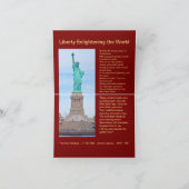 USA 1895 $5 Liberty Half Eagle Note Kaart (Binnen)