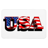 USA 1 Flexi Magneten (Horizontaal)
