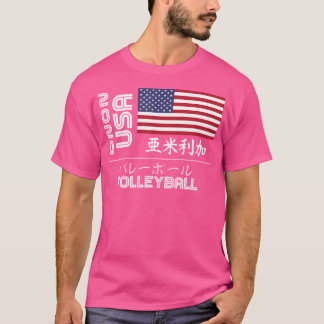 USA 2020 Volleybal Amerika Japan Tokyo Verenigde S T-shirt