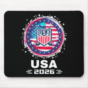 Usa 2026 Hockey Amerikaanse Vlag Vrouwen Mannen Ki Muismat