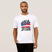USA 2026 Voetbalontwerp T-shirt (Voorkant volledig)
