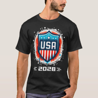 Usa 2028 Ga naar Verenigde Staten Sport Usa 2028 T-shirt