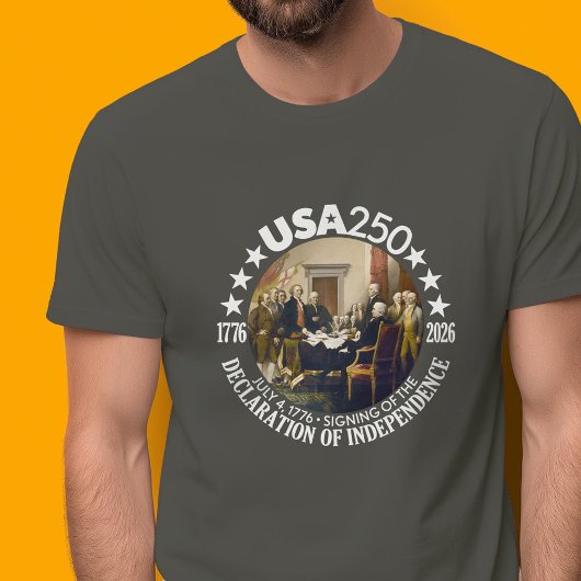 USA 250 - 1776-2026 - Declaration of Independence T-shirt