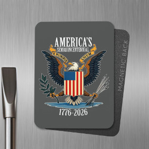 USA 250 - 1776-2026 -  Eagle wapenschild Magneet