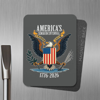 USA 250 - 1776-2026 -  Eagle wapenschild Magneet