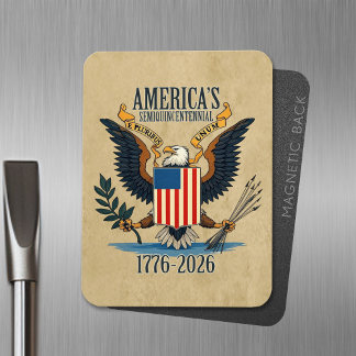 USA 250 - 1776-2026 -  Eagle wapenschild Magneet
