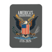 USA 250 - 1776-2026 -  Eagle wapenschild Magneet (Verticaal)