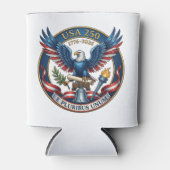 USA 250 Adelaar Blikjeskoeler (Voorkant)