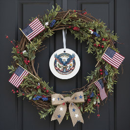 USA 250 Adelaar Ornament