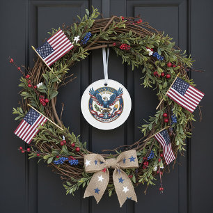 USA 250 Adelaar Ornament