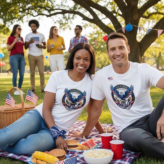 USA 250 Adelaar T-shirt