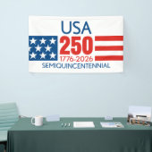 USA 250 - America's 250th Birthday - Stars Stripes Spandoek (Beurs)