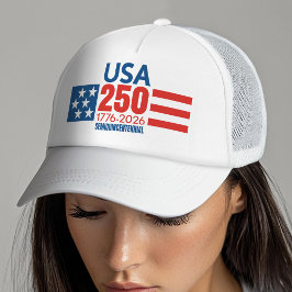 USA 250 - America's 250th Birthday - Stars Stripes Trucker Pet