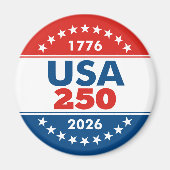 USA 250 - America's Birthday Classic - 1776-2026 Magneet (Voorkant)