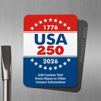 USA 250 - America's Birthday Classic - 1776-2026 Magneet