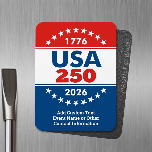 USA 250 - America's Birthday Classic - 1776-2026 Magneet