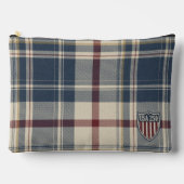 USA 250 Amerikaanse geruite schild motief ID1301 Etui (Voorkant)