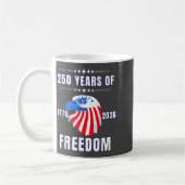 Usa 250 Anniversary Eagle 1776 To 2026 Patriotic A Koffiemok (Links)
