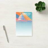 USA 250 Birthday - Capital Dome America Post-it® Notes (Kantoor)