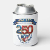 USA 250 celebration Blikjeskoeler (Blikje Voorkant)