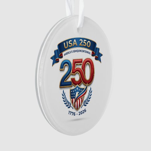 USA 250 celebration Ornament (voorkant)