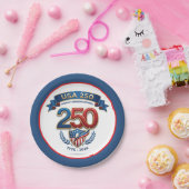 USA 250 celebration Papieren Bordje (Feest)