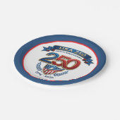 USA 250 celebration Papieren Bordje (Gekanteld)