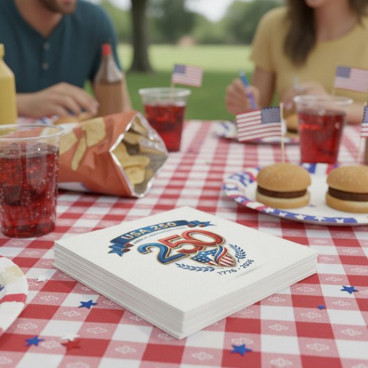 USA 250 celebration Servet