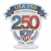USA 250 celebration Sticker (Voorkant)