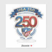 USA 250 celebration Sticker (Vel)