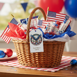 USA 250 Eagle gepersonaliseerd Cadeaulabel