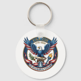 USA 250 Eagle herdenkingsmunt Sleutelhanger