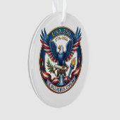 USA 250 Eagle Ornament (voorkant)