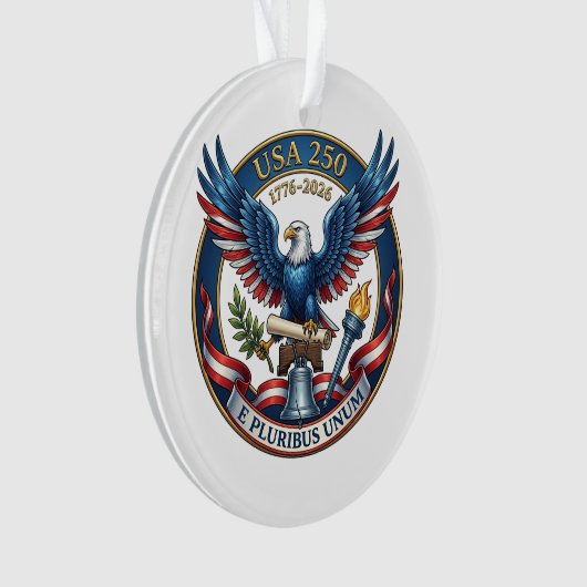 USA 250 Eagle Ornament (voorkant)