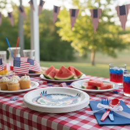 USA 250 Eagle Papieren Bordje