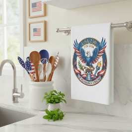 USA 250 Eagle Theedoek