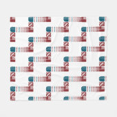 USA ★ 250 FLEECE DEKEN (Voorkant (Horizontaal))