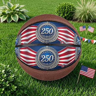 USA 250 Jaar Jubileum Patriottische Amerikaanse Vl Basketbal