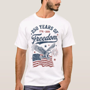 USA 250 Jaar Vrijheid Adelaar T-shirt