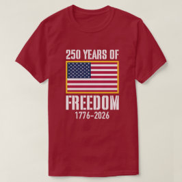 USA 250 Jaar Vrijheid T-shirt