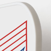 USA 250 Patriotic Anniversary Emblem Design Pickleball Paddle (Links Detail)