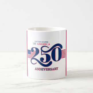 USA 250 Patriotic Anniversary Mug  Koffiemok