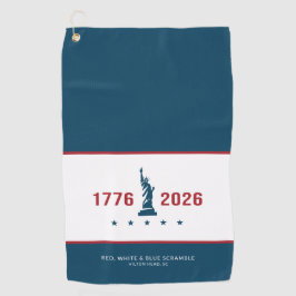 USA 250 Patriottisch 1776 2026 Vrijheid Aangepaste Golfhanddoek